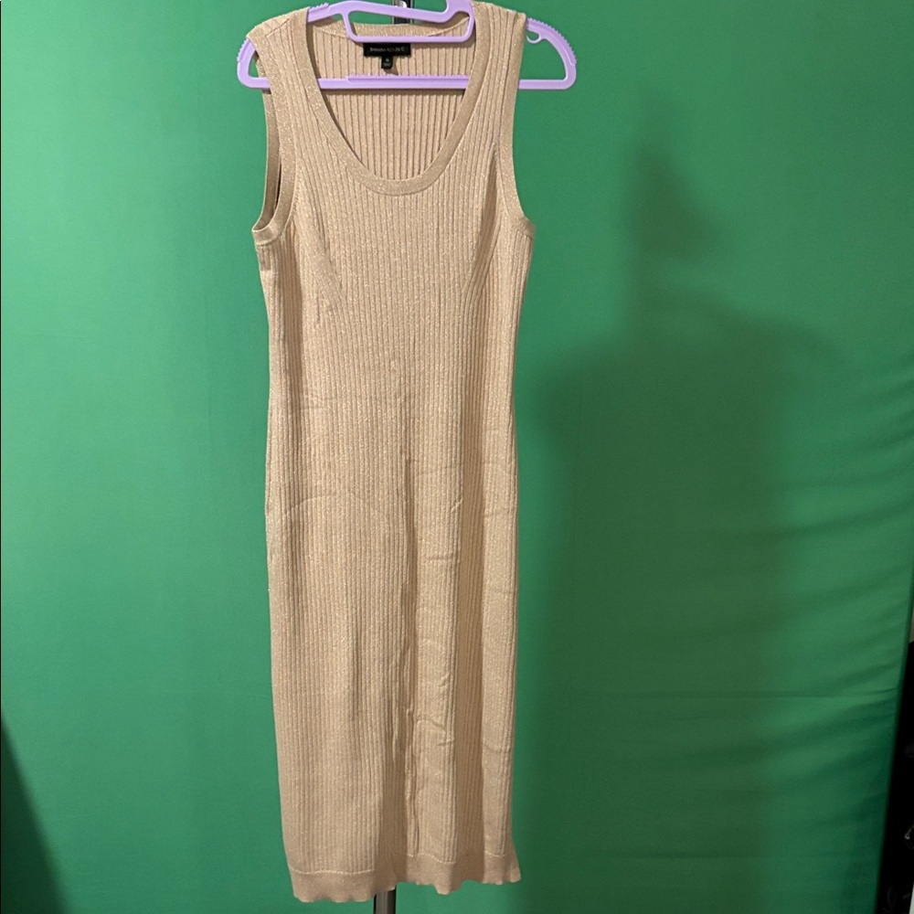 Banana Republic Cream Midi Dress